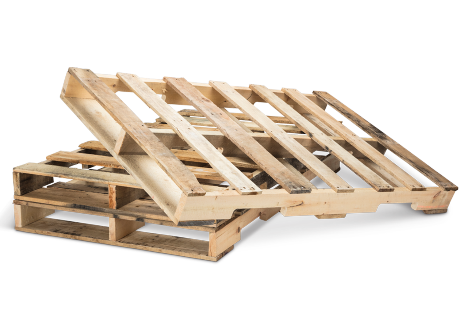 remanufactured wooden pallet